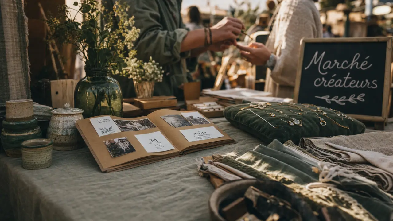 Marchés créateurs : carnet d’exposants et créations artisanales
