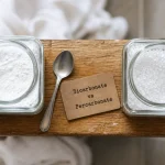 Percarbonate de soude et bicarbonate de soude pour linge : taches et odeurs
