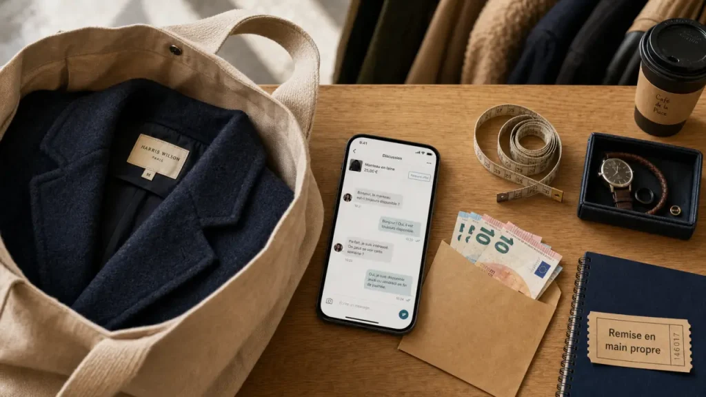 Remise main propre vinted : lieu sûr et paiement sans risque