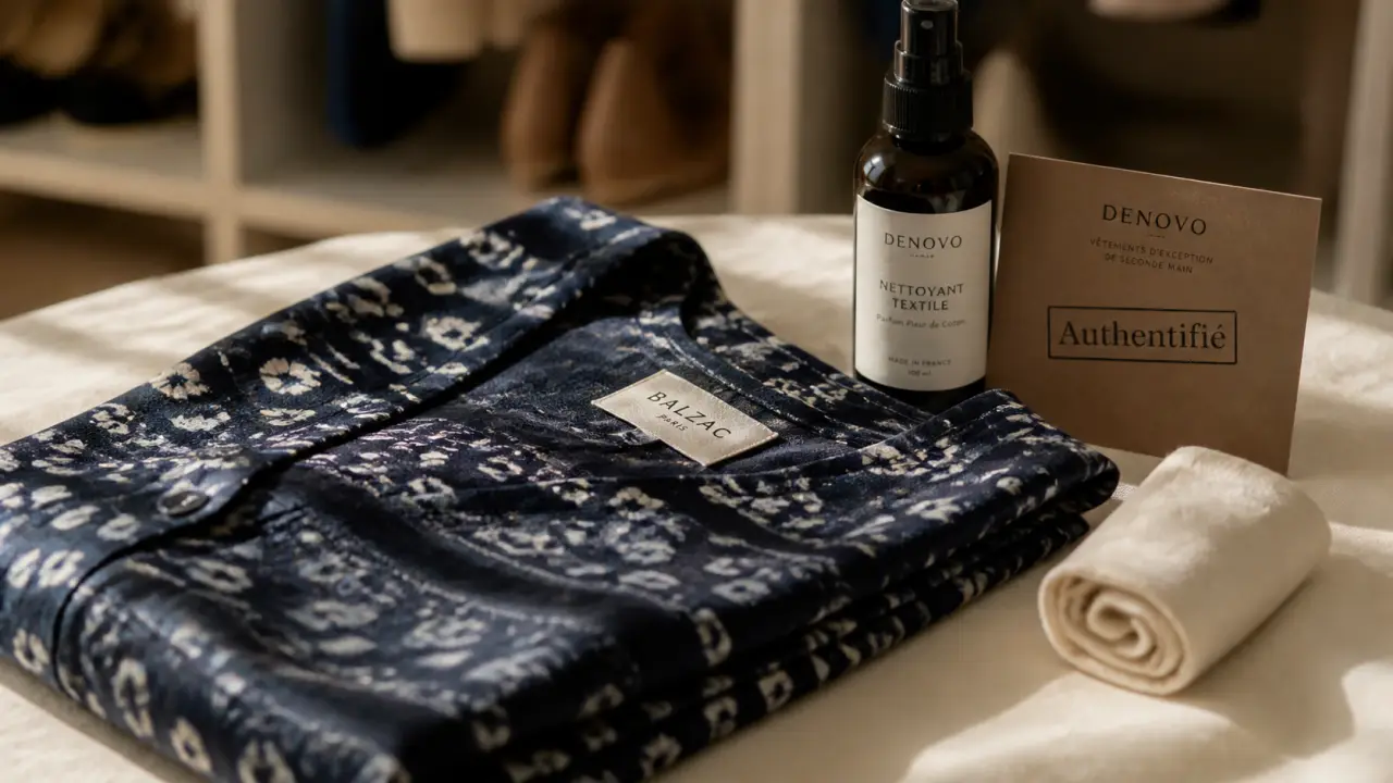 Balzac seconde main : robe d’occasion authentifiée, couture visible