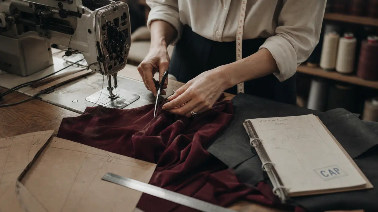 Formation couture Rennes : atelier couture CAP, patronage et ajustement de patron