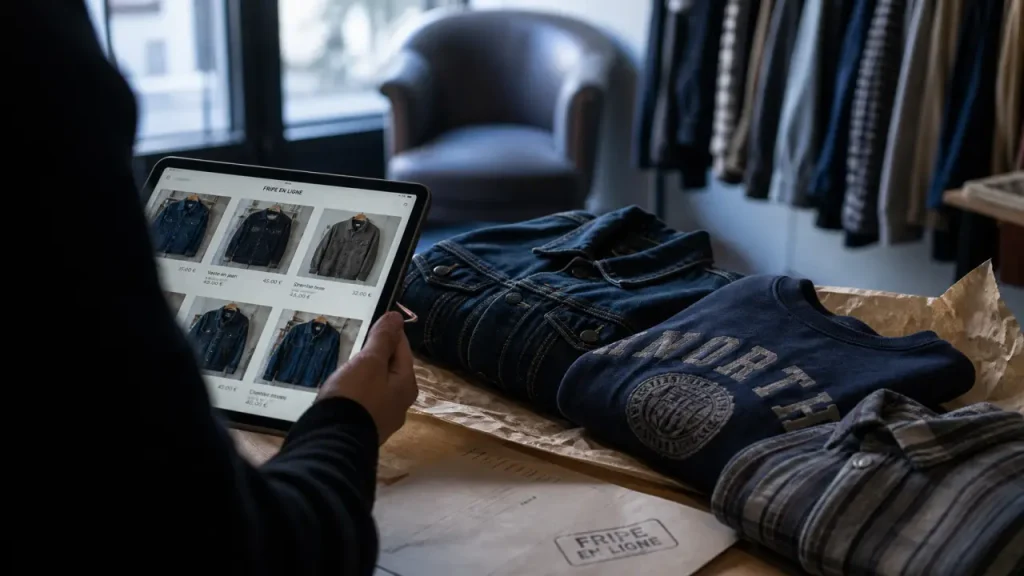Friperie en ligne homme : filtres pour marques, tailles et prix