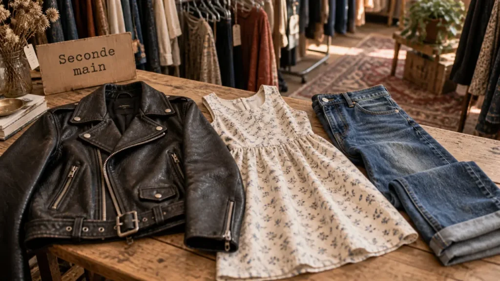IKKS seconde main : perfecto cuir et jean de qualité à petit prix