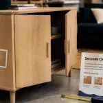 maison du monde seconde main : buffet Seconde Chance en showroom