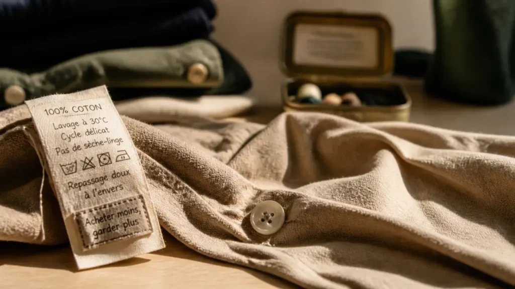 Mode durable : matières, transparence et fin de vie pour acheter mieux