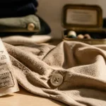 Mode durable : t-shirt recousu et étiquette matières, acheter moins, garder plus
