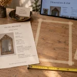 Brocante en ligne : vérifier dimensions avant d’acheter un meuble
