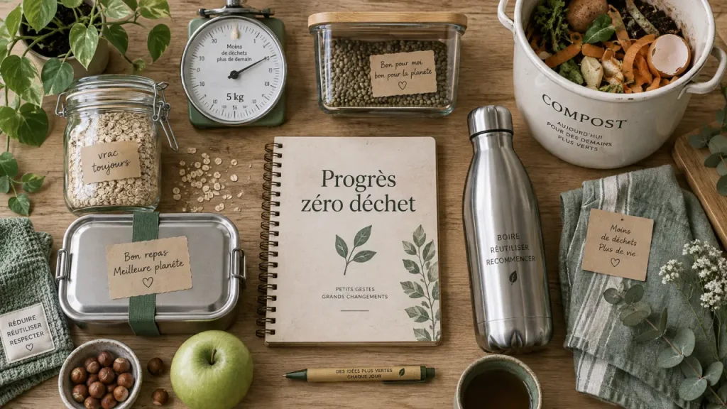 Famille zéro déchet : 4 flux pour réduire la poubelle