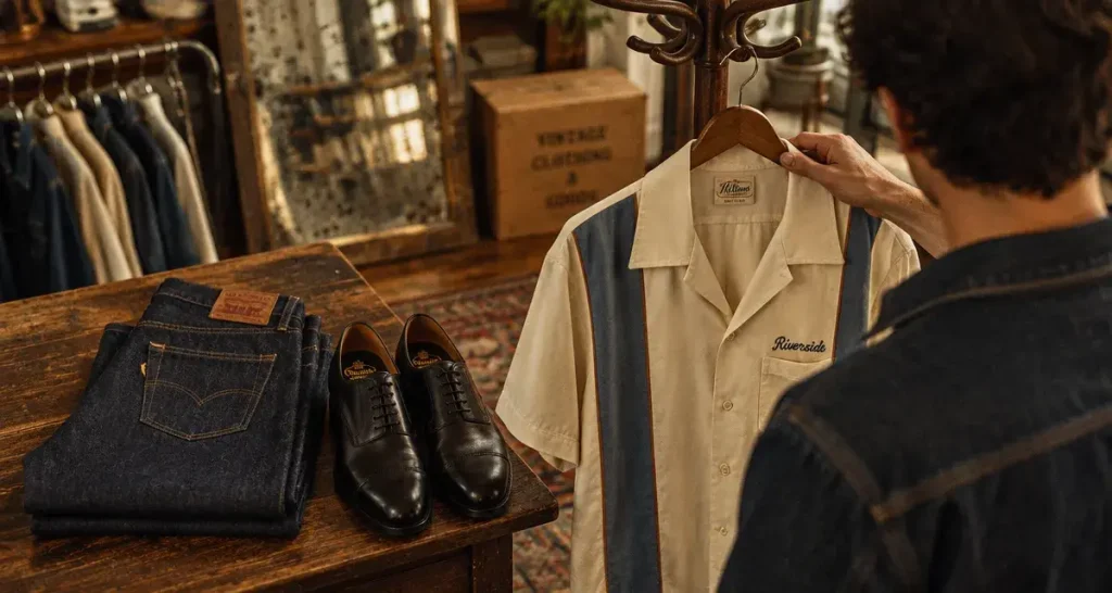 Vêtements vintage homme : les pièces et styles pour composer un look rétro cohérent